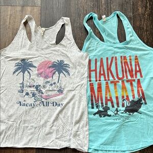 Disney Lion King Graphic Tank Tops -size medium
